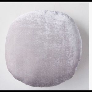 Posher @samanthaalle479 sold a STAINED West Elm round lush velvet pillow.